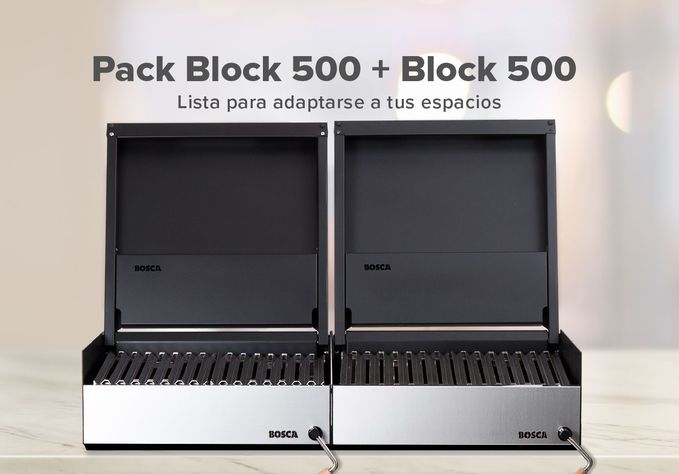 Pack Parrilla Carbón Block 500 + Block 500-9