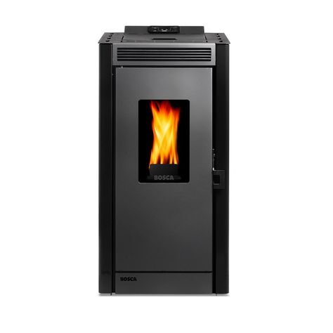 Estufa a pellet Black Vision negro-1