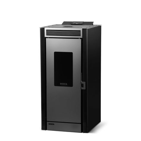 Estufa a pellet Black Vision negro-8