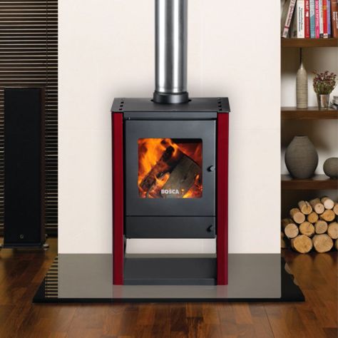 Calefactor Bosca a Leña Gold 380 Burdeo-7