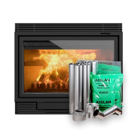 Pack Chimenea Bosca 1100 30 KW + Kit Instalacion-0