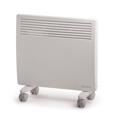 Calefactor Eléctrico Bosca B1000 wifi Convector-9