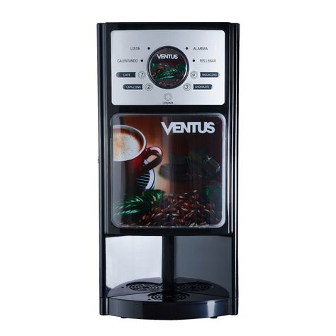 Maquina de Cafe Industrial Ventus 4 sabores Gaia-4S-0