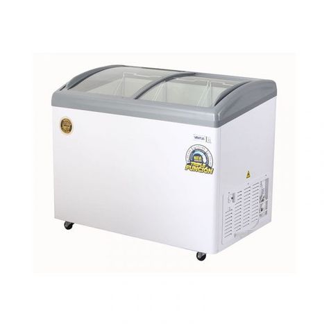 CONSERVADORA / FREEZER TAPA VIDRIO CURVO CTV-340C-1
