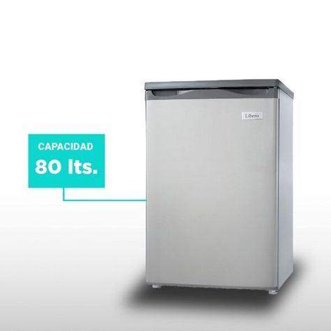 FREEZER VERTICAL DE 80 LT LFV-100I INOX.-2