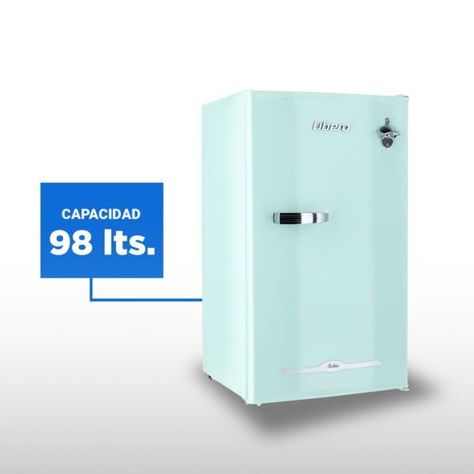 FRIGOBAR RETRO LFB-90M MENTA-2