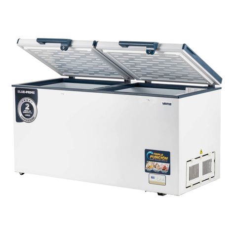 Conservadora Tapa Dura 520 lts BLUE-PRIME-3