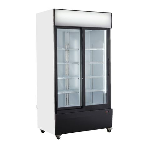 Ventus Visi-Cooler VC-1000LS 2 Puertas Correderas 1000 Lts-1