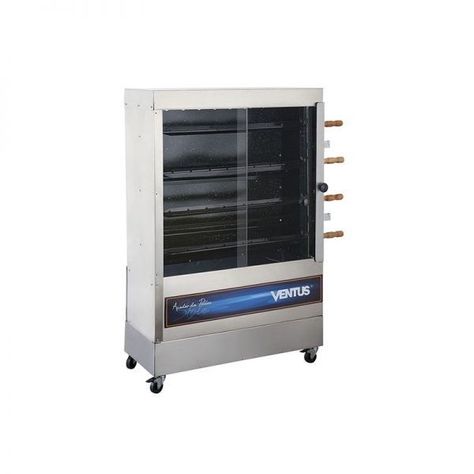 VENTUS ASADOR DE POLLO 4 ESP.QUEM.TUBULAR PR-623N-2