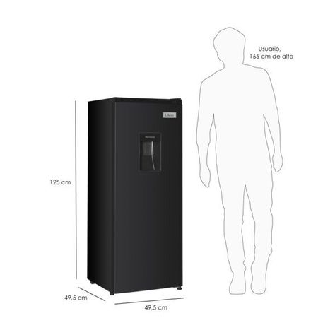 REFRIGERADOR MONOPUERTA FRIO DIRECTO 167 LTS LRM-178DFNW-2