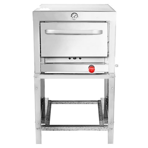 HORNO IND A GAS 1 CAM A/INOX 50X50 GLP-0