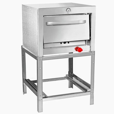 HORNO IND A GAS 1 CAM A/INOX 50X50 GLP-1