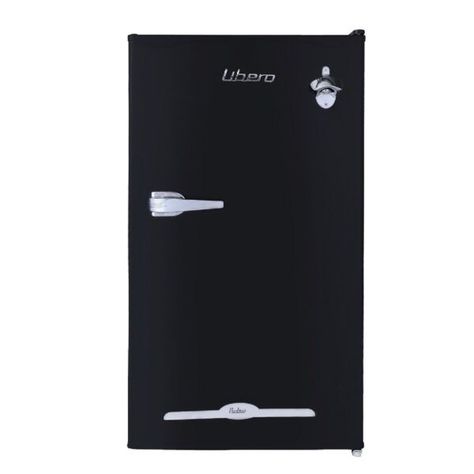 FRIGOBAR RETRO LFB-90N NEGRO-0