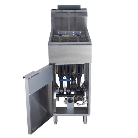 FREIDORA INDUSTRIAL GLP 2 CANASTOS VFP-18 PRO-3