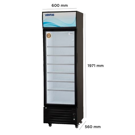 Ventus Visi-Cooler LG-360LED 1 Puerta 360 Lts-2