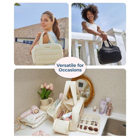 Bagsmart Neceser Multifuncional Zora Spacesaver 4 en 1 - Beige-7