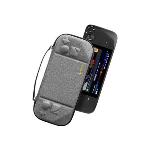 Tomtoc Estuche FancyCase-G38 para Steam Deck - Gris-0