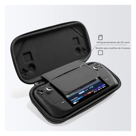 Tomtoc Estuche FancyCase-G38 para Steam Deck - Gris-4