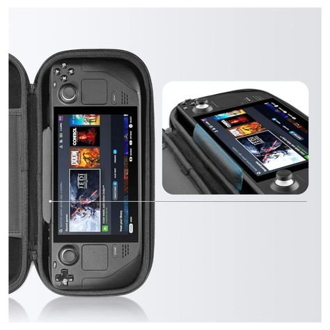 Tomtoc Estuche FancyCase-G38 para Steam Deck - Gris-5