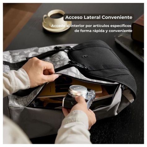 Tomtoc Mochila OCHM-TA1 22L para Notebook hasta 15.6" - Gris-5