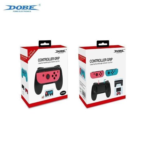DOBE GRIP JOY CONTROL NINTENDO SWITCH X2 (1 ROJO+ 1 AZUL)-2