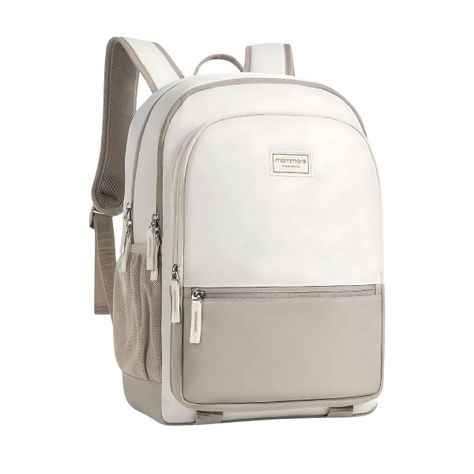Mommore Mochila Escolar Grande 3 Compartimientos 20L - Caqui-0