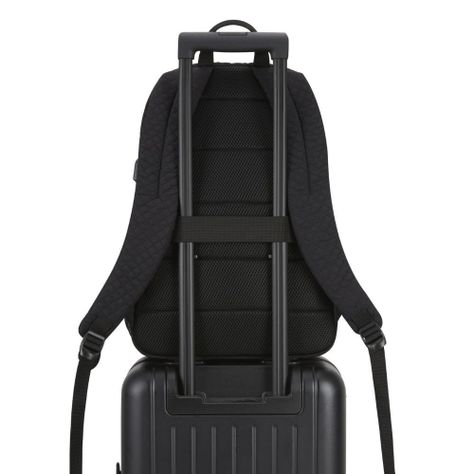 Bagsmart Mochila de viaje para notebook de 15.6" - Negro-5