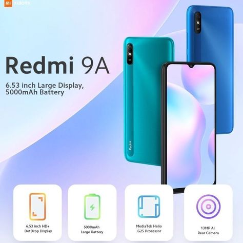 Xiaomi Redmi 9A 2GB+32GB Gris-2