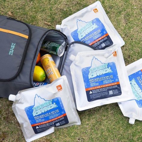 Tourit Paquete de Hielos Reutilizables Pack x4-7
