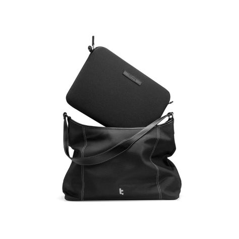 Tomtoc Bolso Versatile-T28 + funda Laptop 14 Negro-1