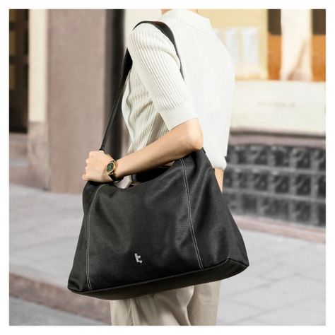 Tomtoc Bolso Versatile-T28 + funda Laptop 14 Negro-3