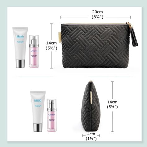 Bagsmart - Cosmetiquero 1un - Negro-3
