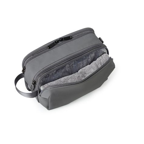 Bagsmart - Neceser de aseo para hombres - Gris-2