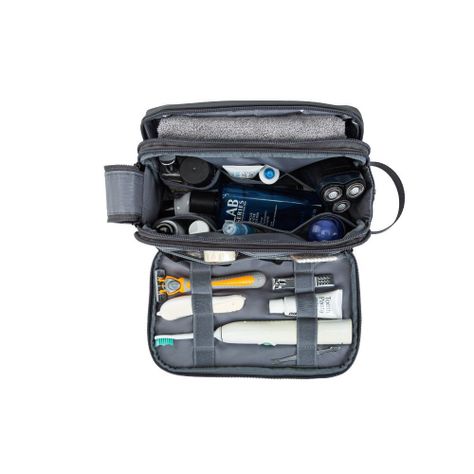 Bagsmart - Neceser de aseo para hombres - Gris-6