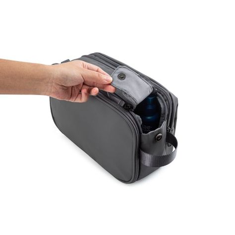 Bagsmart - Neceser de aseo para hombres - Gris-7