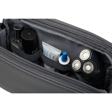 Bagsmart - Neceser de aseo para hombres - Gris-5