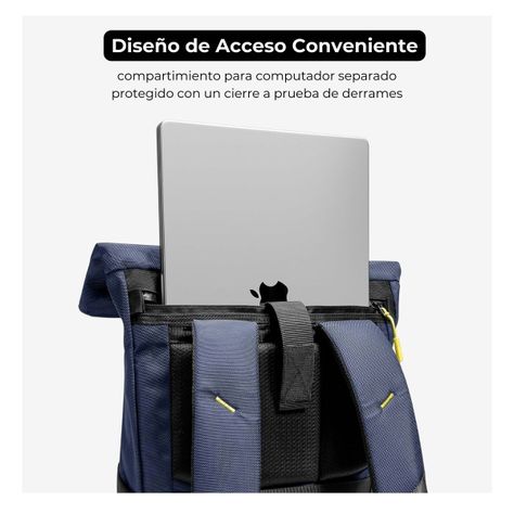 Tomtoc Mochila de Viaje Navigator-T61 para Macbook 16" - Azul-4