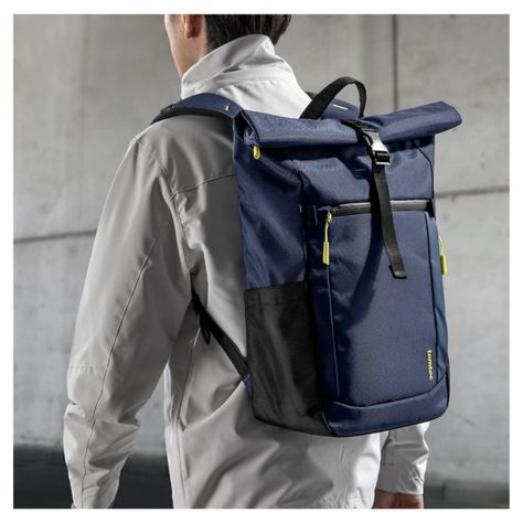 Tomtoc Mochila de Viaje Navigator-T61 para Macbook 16" - Azul-6