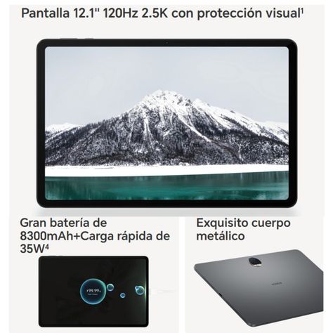 Honor Pad 9 12.1" 8GB + 256GB Gris -7