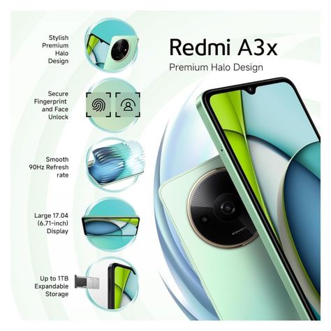 Xiaomi Redmi A3X 4GB + 128GB Verde-7
