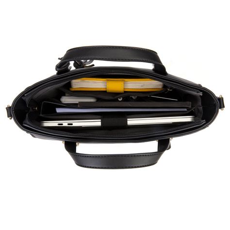 Ecosusi STYLE tote de mano - Negro-5