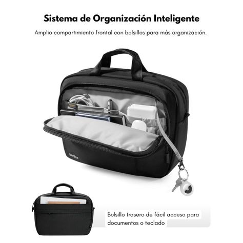 Tomtoc Maletín de Viaje Defender-A31 para Macbook 14" (10L) - Negro-4