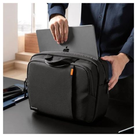 Tomtoc Maletín de Viaje Defender-A31 para Macbook 14" (10L) - Negro-7
