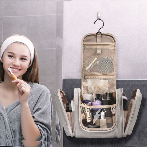 Bagsmart neceser organizador colgante - Gris-6