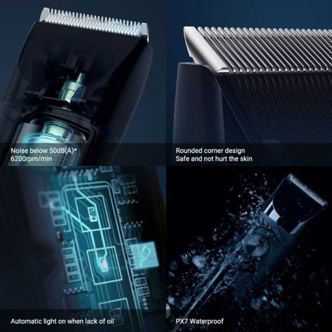Xiaomi Hair Clipper - Máquina Afeitadora y Cortadora de Pelo-4