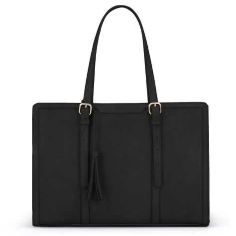 ECOSUSI Bolsa Oficina para notebook 15.6'' Gran Capacidad- Negro-0