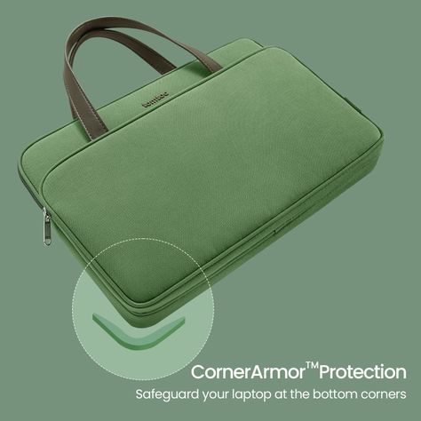 Tomtoc Bolso Premium H21 Para 14'' MacBook Pro- Verde-4