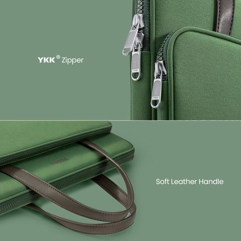 Tomtoc Bolso Premium H21 Para 14'' MacBook Pro- Verde-5