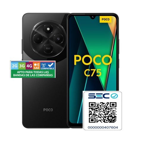 Xiaomi Poco C75 4G 8Gb + 256GB Negro-1