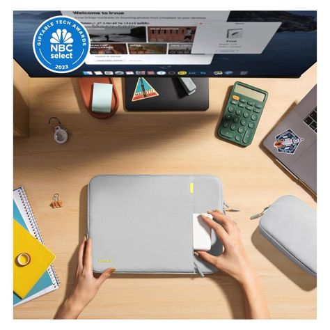 Tomtoc Funda Defender-A13 para Microsoft Surface Book 2/3 de 15" - Gris-2